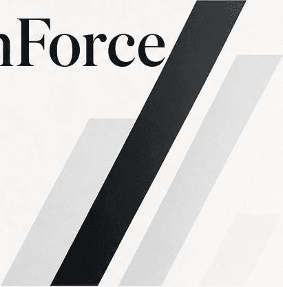 Layered graphite and paper stripes representing forward momentum